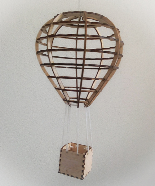 3D object lasersnijden