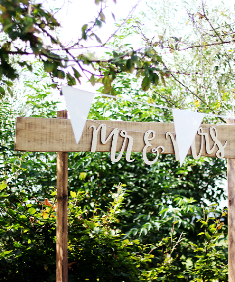 Bruiloft lasersnijden