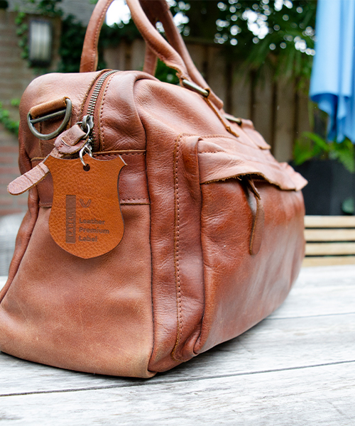 leren label lasersnijden en graveren