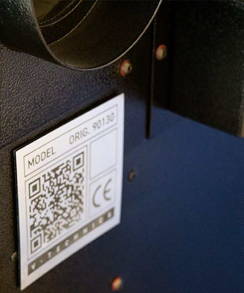 QR codes laser markeren