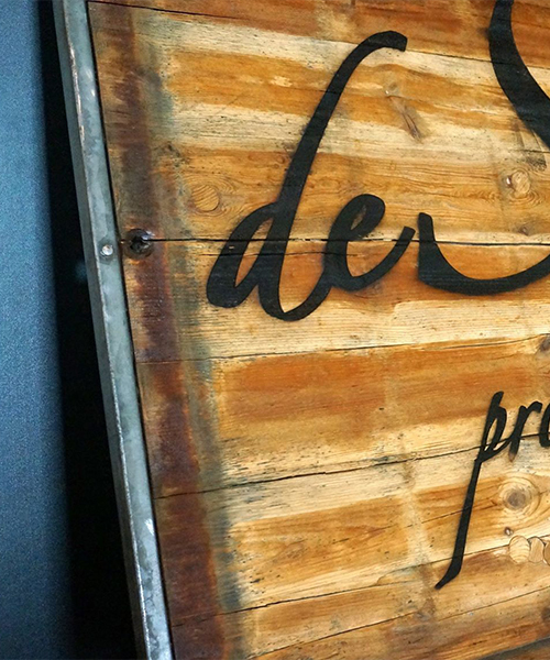 reclamebord lasersnijden