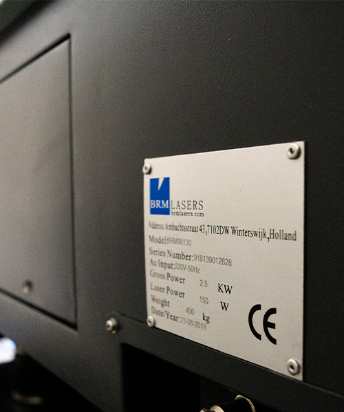 typeplaatje lasermarkeren