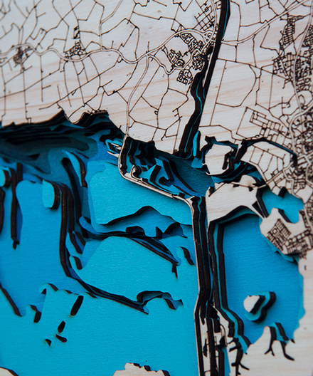 citymaps lasergraveren